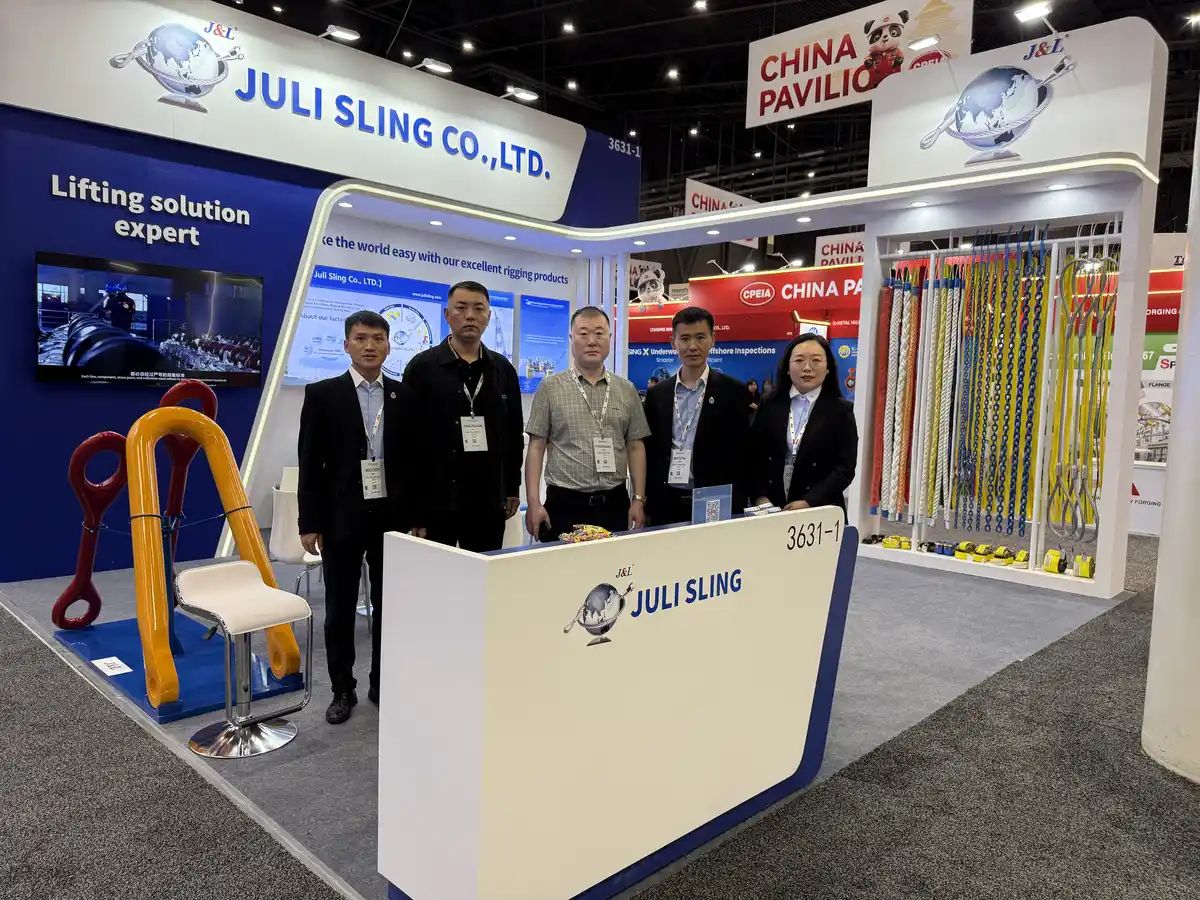 Juli Sling Shines at OTC 2025, Showcasing Leading Lifting Solutions