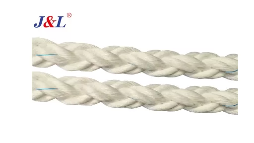 Double Fiber Braided Mooring Rope of Polyester And Polyolefin