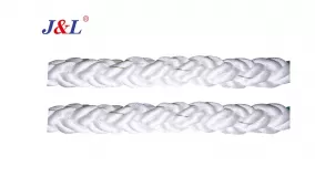 Double Fiber Braided Mooring Rope of Polyester And Polyolefin