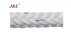 Double Fiber Braided Mooring Rope of Polyester And Polyolefin